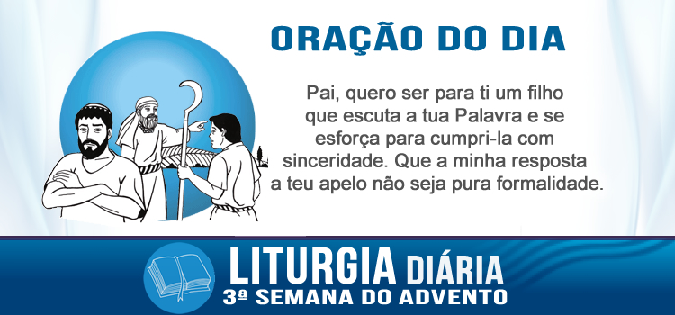 Liturgia diária Um homem e seus dois filhos