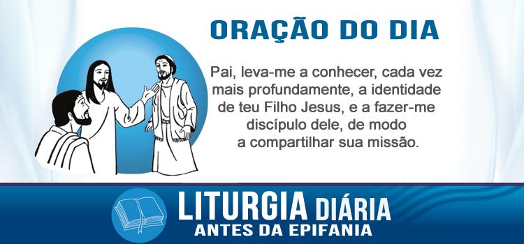 Liturgia diária Encontramos Jesus, o filho de José, de Nazaré...