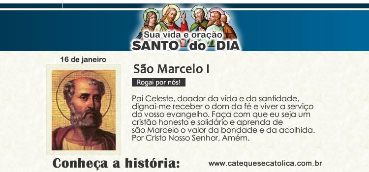 Santo do dia São Marcelo I