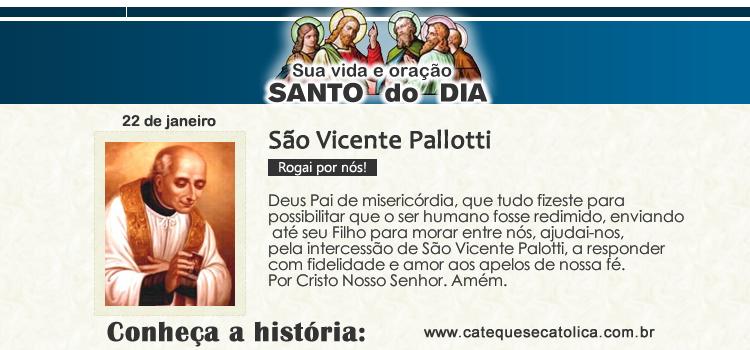 Santo do dia São Vicente Pallotti