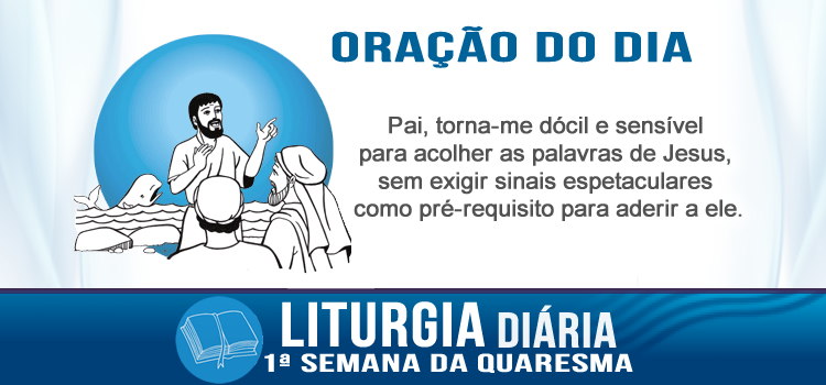 Liturgia diária Em busca de um sinal - Lc 11,29-32