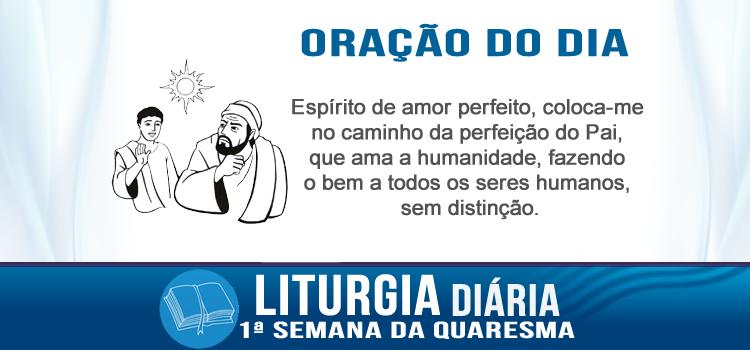 Liturgia diária Amai os vossos inimigos e orai... - Mt 5,43-48