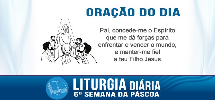 Liturgia diária, Vou para aquele que me enviou... - Jo 16,5-11