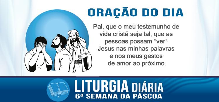 Liturgia diária A vossa tristeza se transformará em alegria... - Jo 16,16-20
