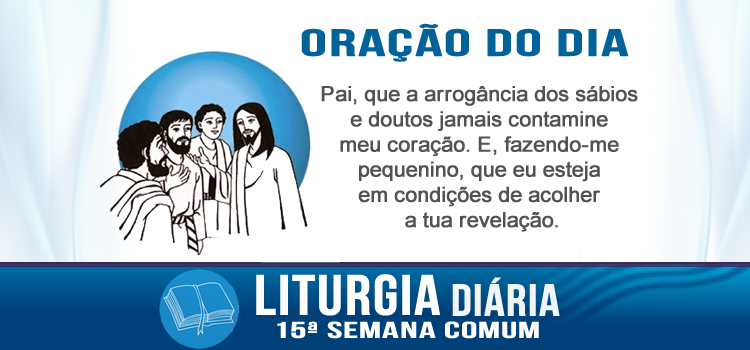 Liturgia diária, A revelação aos pequenos - Mt 11,25-27