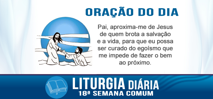Liturgia do diária, Jesus caminha sobre o mar - Mt 14,22-36