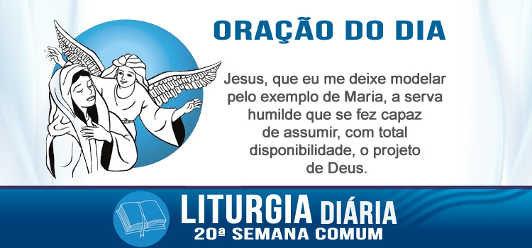 Liturgia diária, Nossa Senhora Rainha - Lc 1,26-38