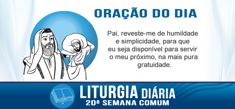 Liturgia diária, Um só é vosso Mestre e todos vós sois irmãos - Mt 23,1-12