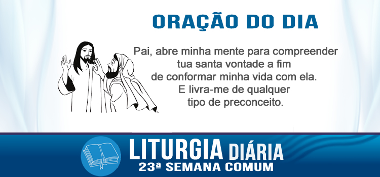 Liturgia diária, O sábado é de Deus - Lc 6,6-11