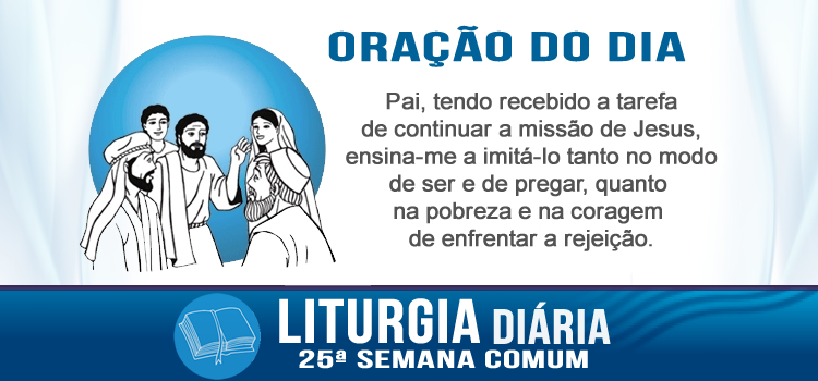 Liturgia diária Jesus convoca os doze discípulos - Lc 9,1-6