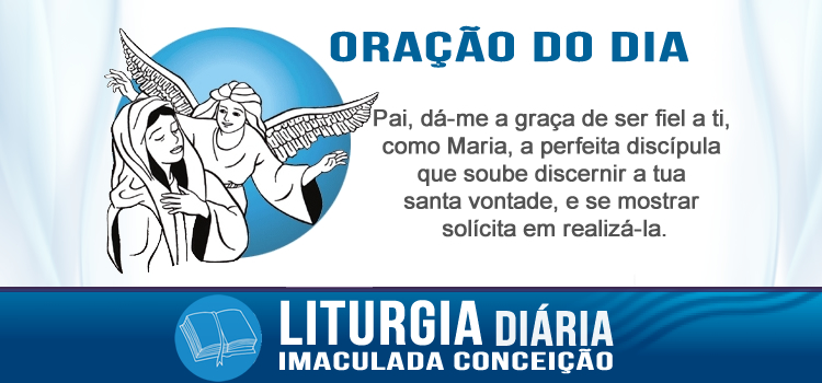 Liturgia diária, Imaculada Conceição - Lc 1,26-28