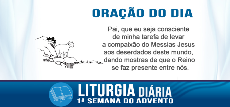 Liturgia diária, Ide, antes, às ovelhas perdidas - Mt 9,35-10,1.6-8