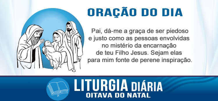 Oração diária, Jesus é levado ao Templo - Lc 2,22-35