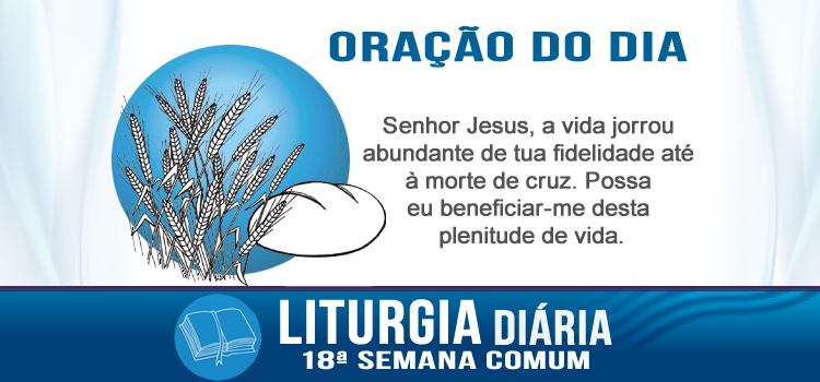 Oração diária, Como o grão de trigo que cai na terra... - Jo 12,24-26