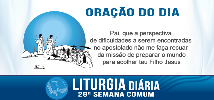 Oração diária, São Lucas Evangelista - Lc 10,1-9