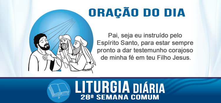 Oração diária, Quem blasfemar contra o Espírito Santo não será perdoado... - Lc 12,8-12