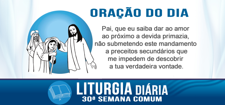 Oração diária, Mulher, estás livre da tua doença! - Lc 13,10-17