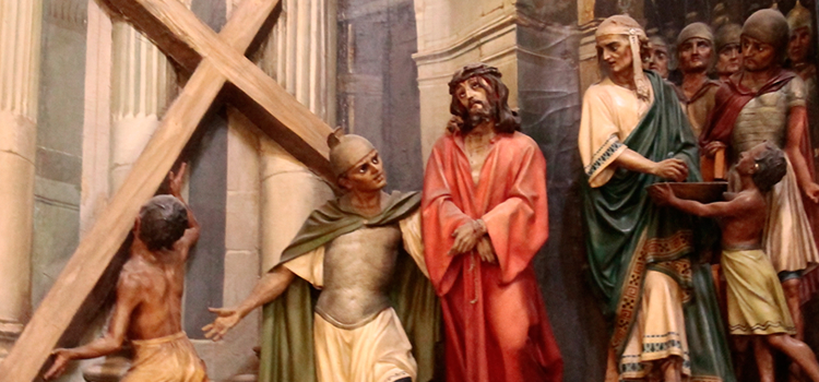 Jesus é preso e encadeado