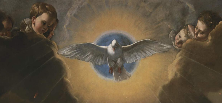 a vinda do Espirito Santo o Paráclito. Pentecostes