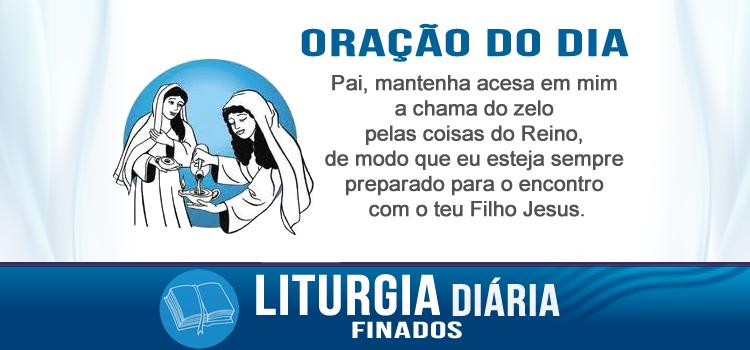 oração diária Mt 25,1-13