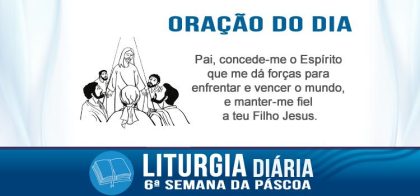 Liturgia diária, Vou para aquele que me enviou... - Jo 16,5-11