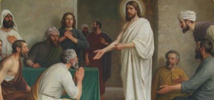 Segundo domingo da Páscoa, Jesus aparece aos discípulos e a tomé