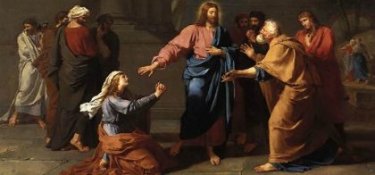 Jesus cura a mulher hemorrágica