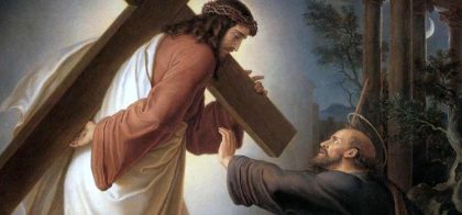 tomar a cruz e seguir Jesus
