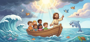 Jesus acalma o mar