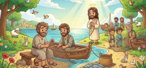 Jesus convida discípulos