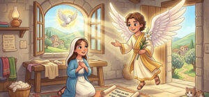 Uma Jovem Chamada Maria, a anunciação de Jesus a Maria e seu Sim a Deus