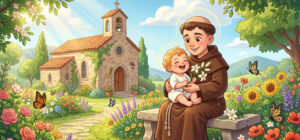 Santo Antônio com o Menino Jesus no colo