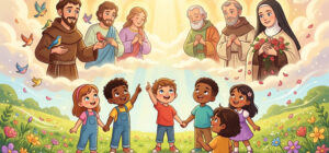 encontro catequese todos os santos para criancas como ser santo